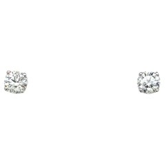 Hearts of Fire Diamond Stud Earrings 0.60ct Natural Diamonds in 18ct White Gold