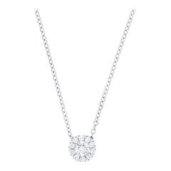 Hearts on Fire Fulfillment Diamond Pendant Necklace 18 Karat Gold FPS00708W
