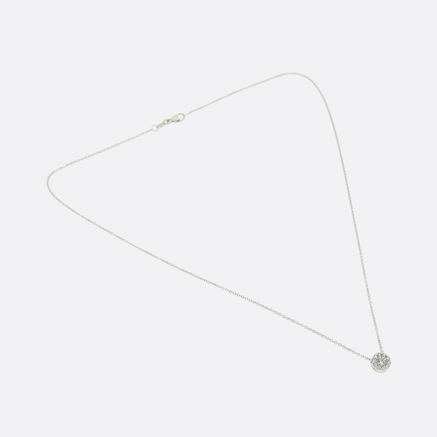 Collana con ciondolo con diamanti Hearts On Fire In condizioni ottime in vendita a London, GB