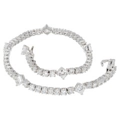 Hearts on Fire Serene 5.68 Carat Diamond White Gold Bracelet