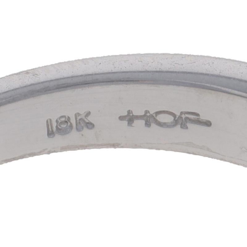 Hearts on Fire Signature Diamond Five-Stone Band - White Gold 18k Rd .75ctw Ring 2