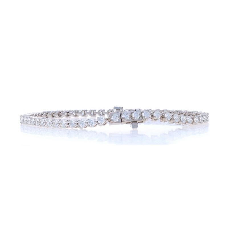 Hearts On Fire Temptation Diamond Three-Prong Tennis Bracelet 7