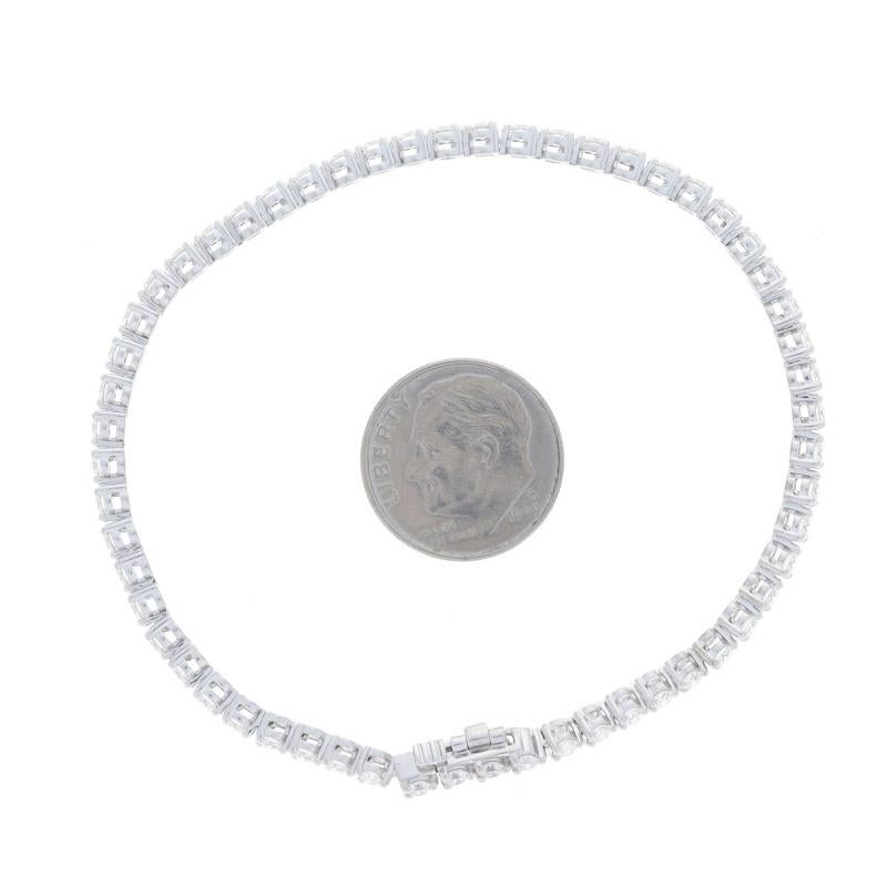 Hearts On Fire Temptation Diamond Three-Prong Tennis Bracelet 7