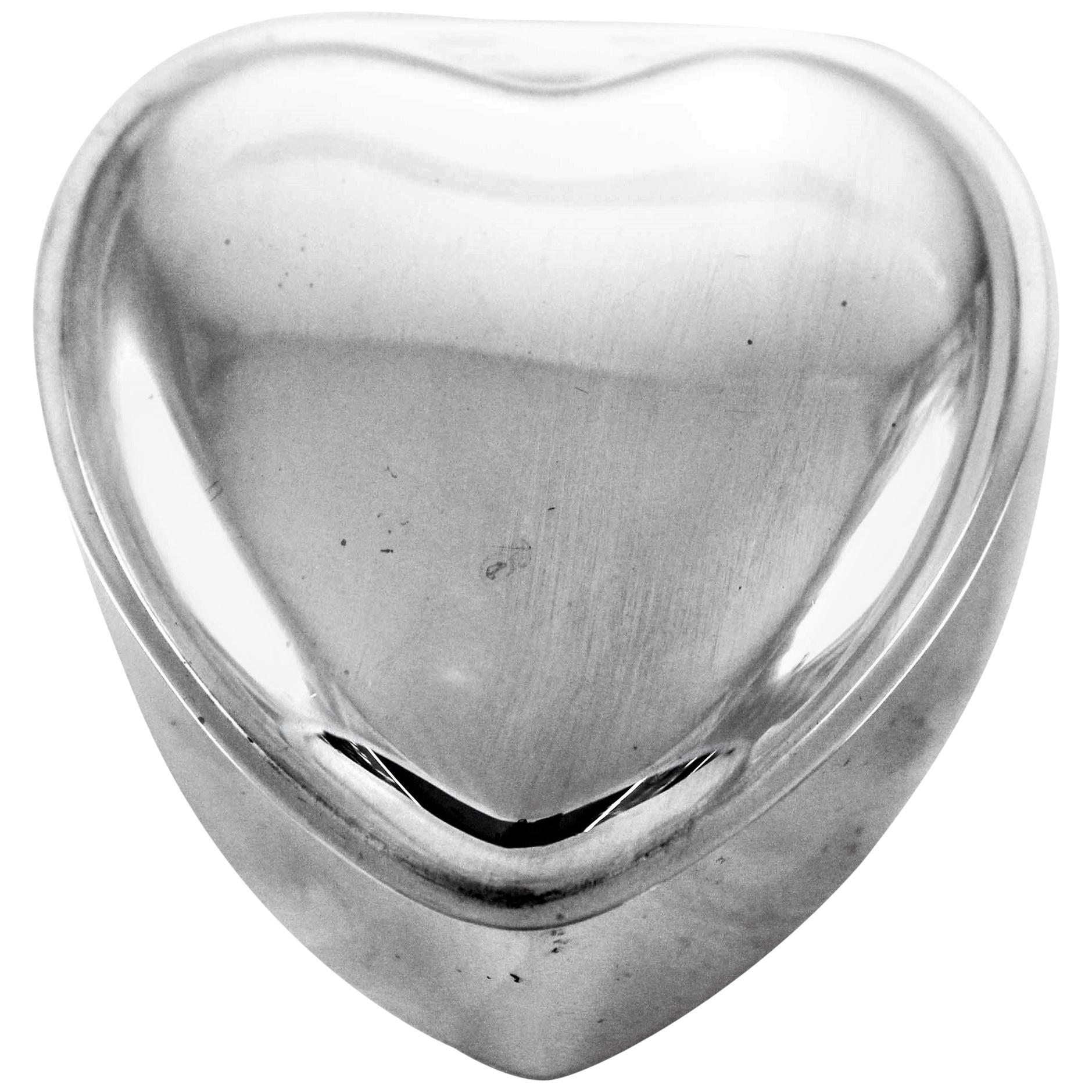Heartshaped Sterling Ring Box