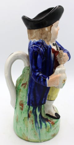 Hearty Goodfellow Toby Jug, late 19th century, Staffordshire, England