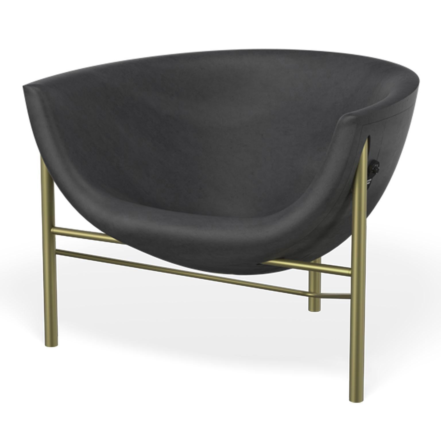 The Kosmos is the newest and lightest piece of heated furniture made of cast stone and stainless steel by Galanter & Jones. Smooth like a river rock, the Helios warms your entire body with its efficient and comfortable design. Imagine the feeling of