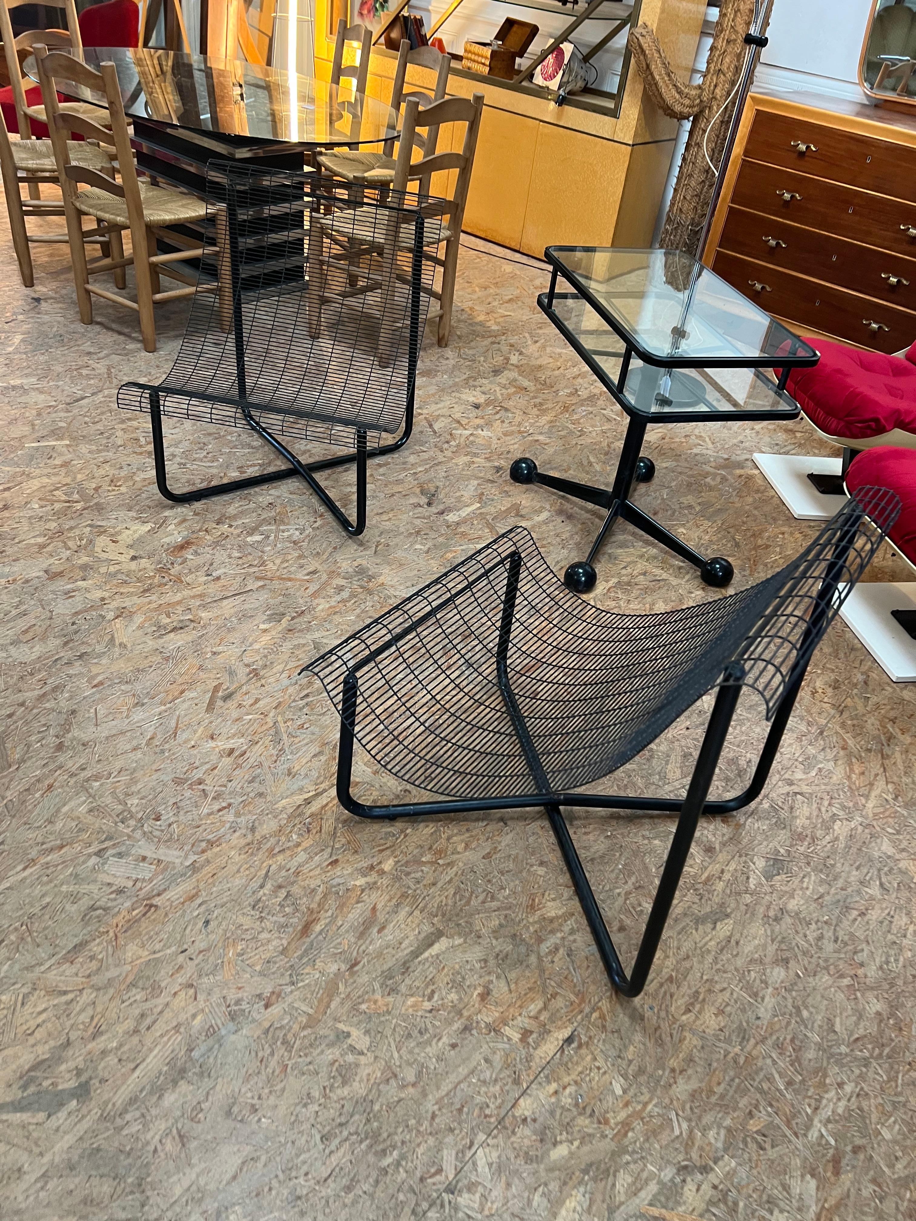 Heater chairs by Habitat, 1980’s 5