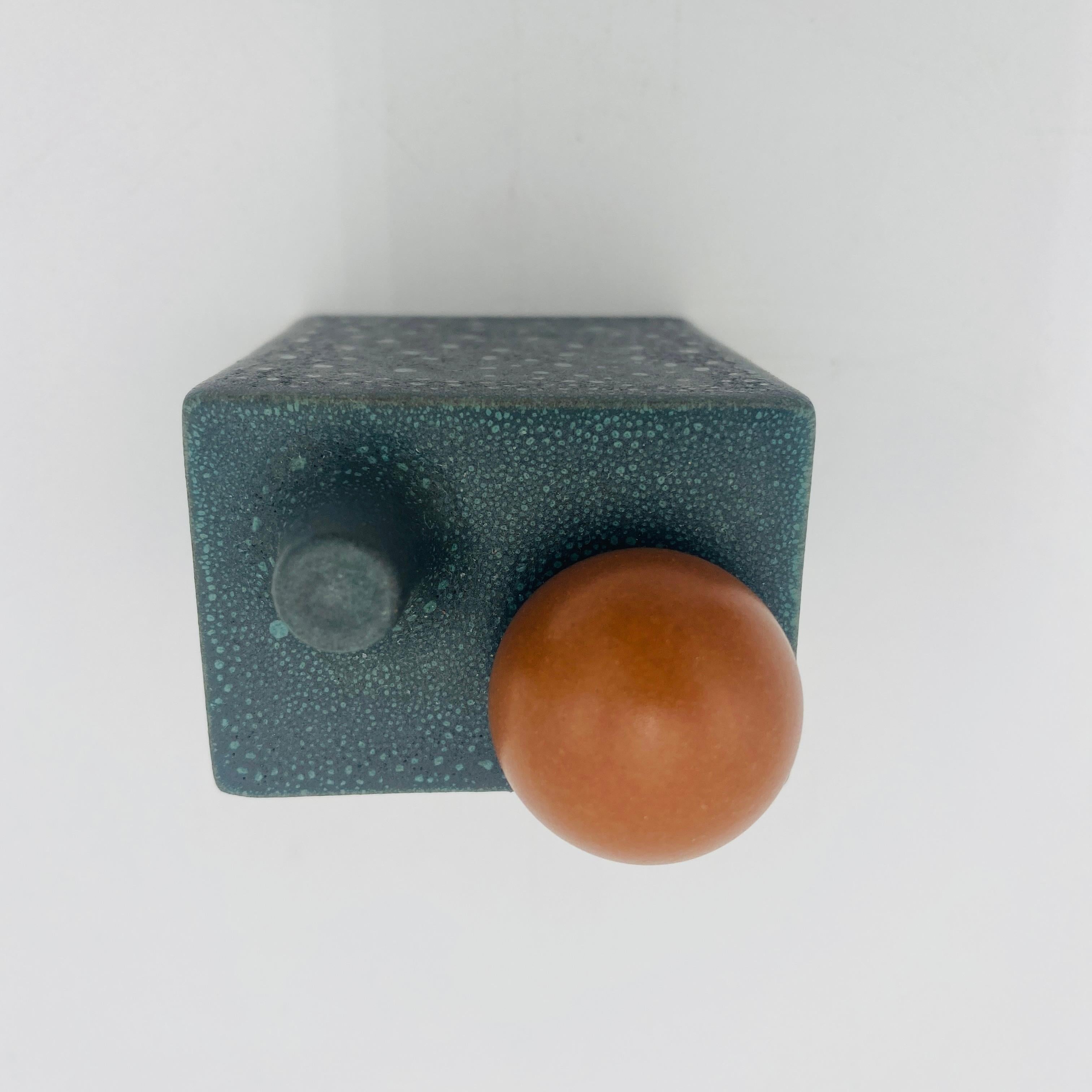 Heath Ceramics Box and Stopper Vase by Tung Chiang Limited Edition 5