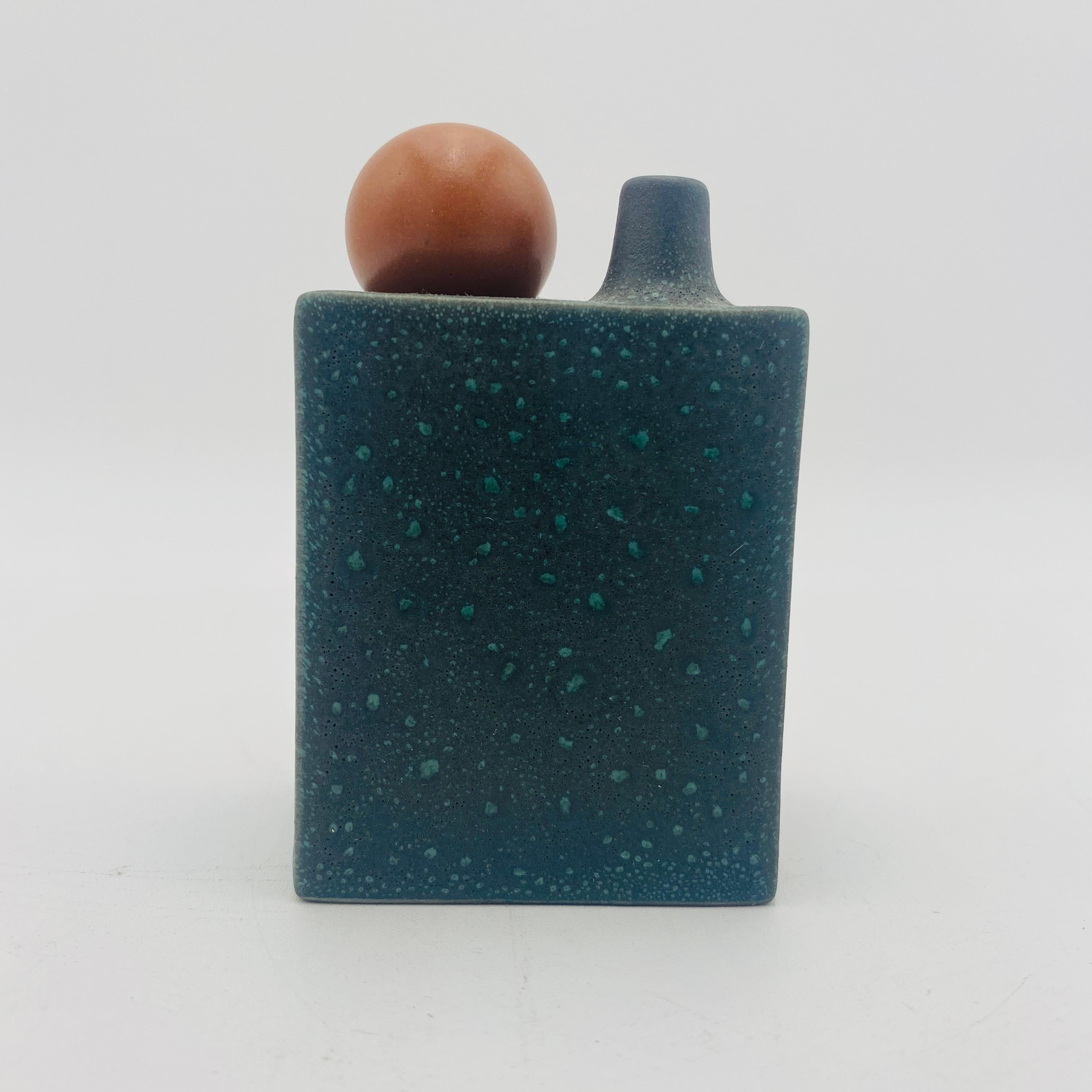 Heath Ceramics Box and Stopper Vase by Tung Chiang Limited Edition 7