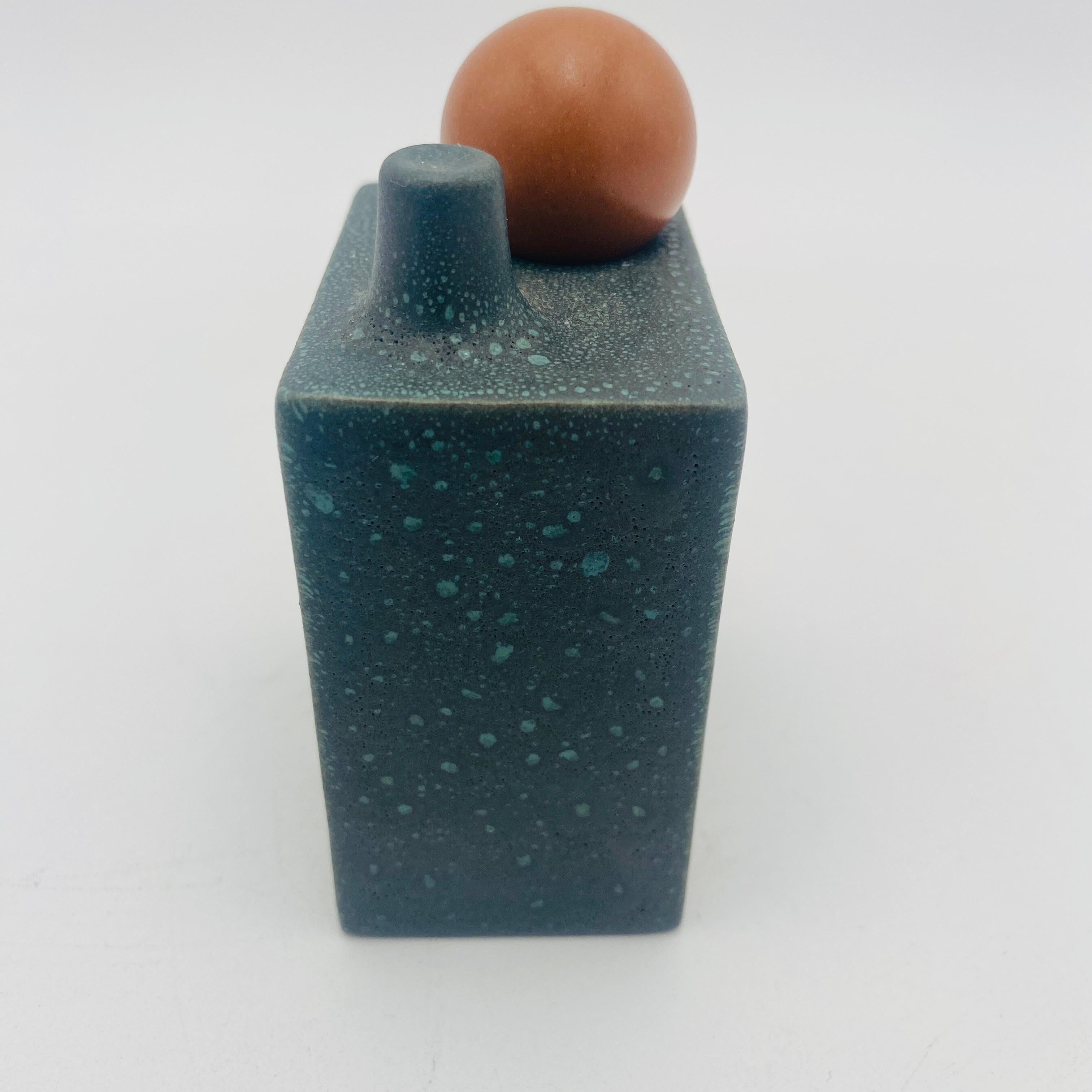 Heath Ceramics Box and Stopper Vase by Tung Chiang Limited Edition 11
