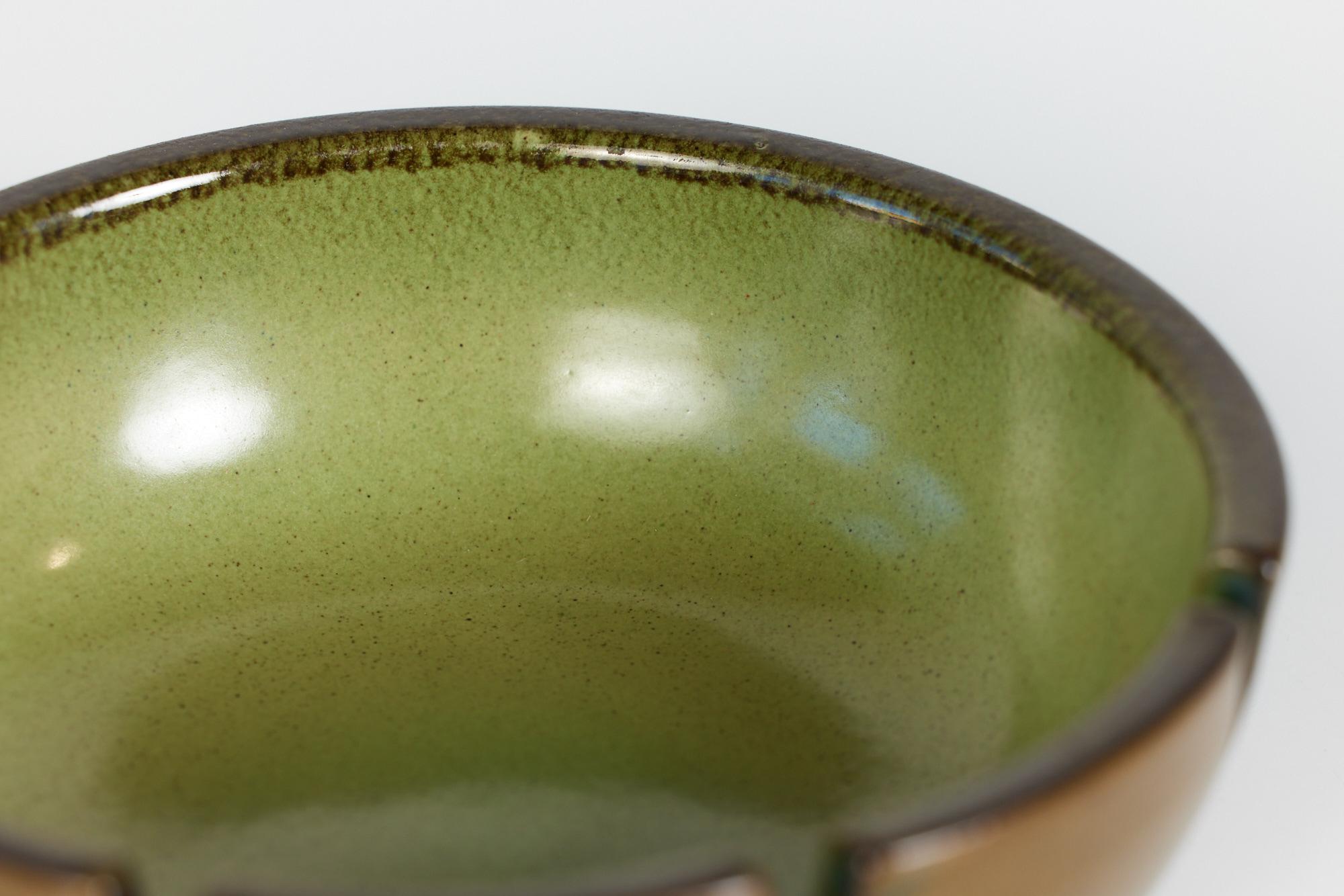 Heath Ceramics Green Glazed Ashtray 4