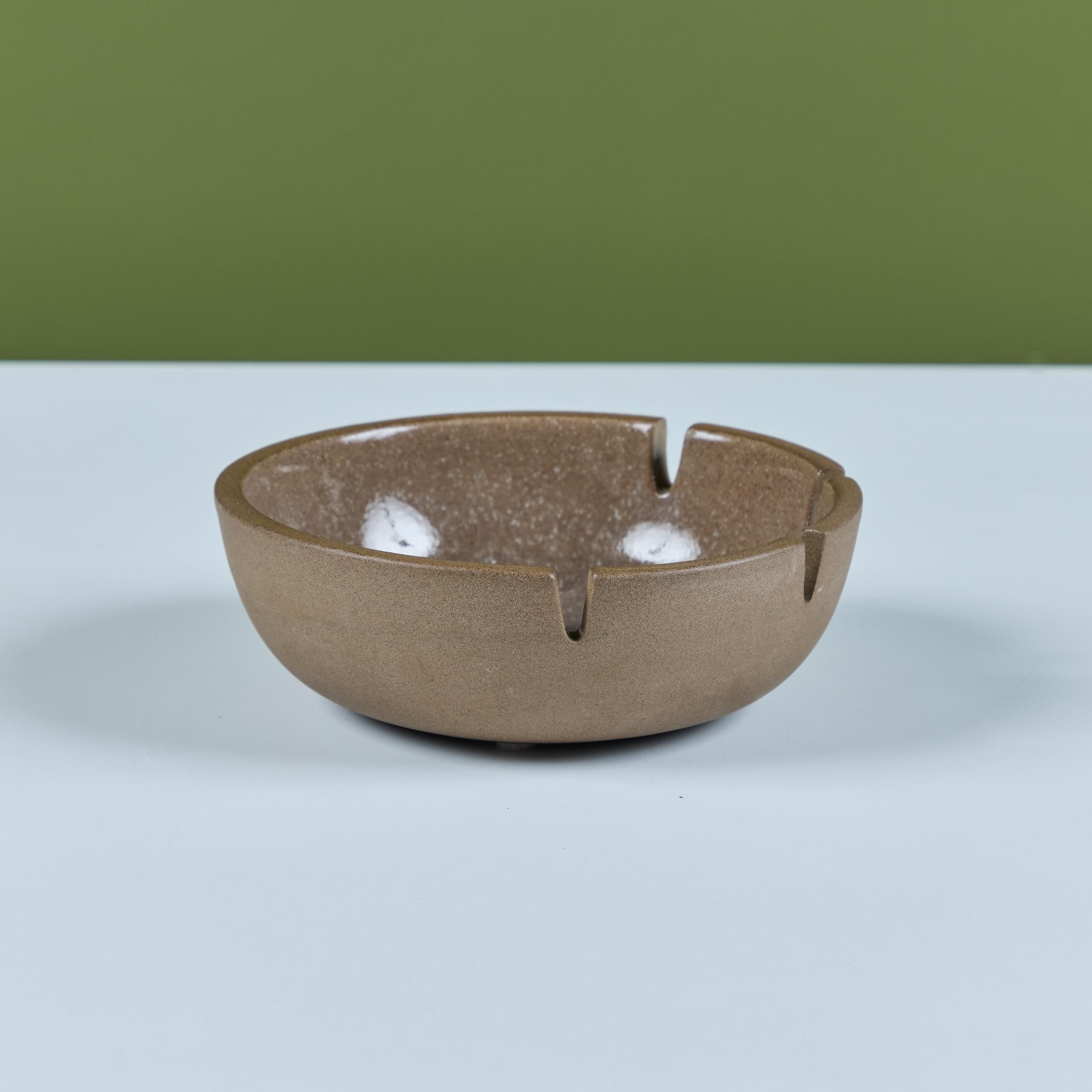 Heath Ceramics Speckle Glazed Ashtray For Sale 2