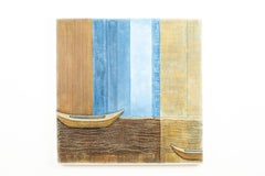 Passage - dettagliato, strutturato, figurativo, tecnica mista, acrilico su tela