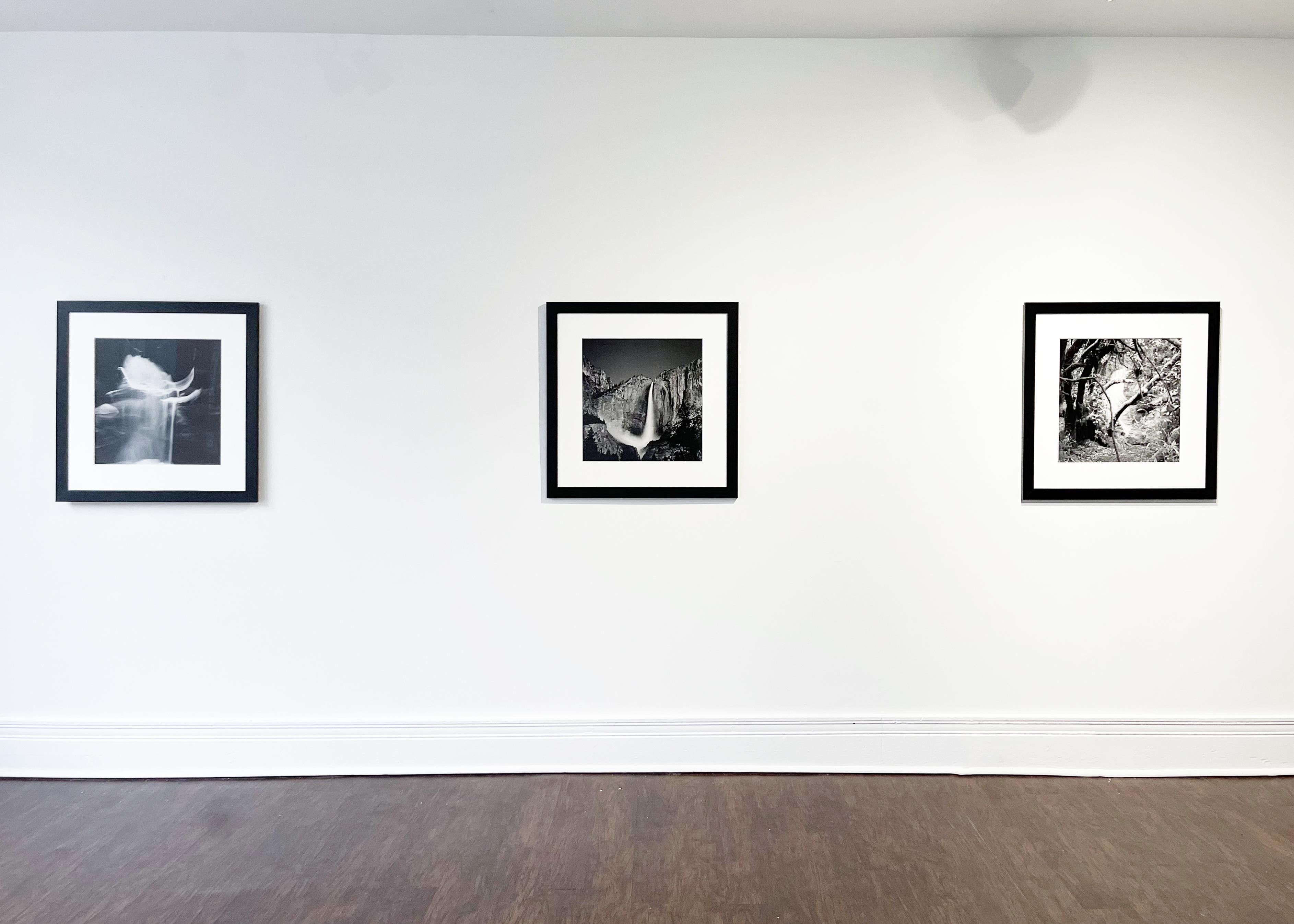 Hanging Valley, black and white landscape photograph - Photograph by Heather Boose Weiss