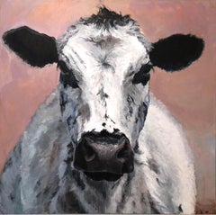 Adolescence (Contemporary animal portrait in a western sunset landscape.)