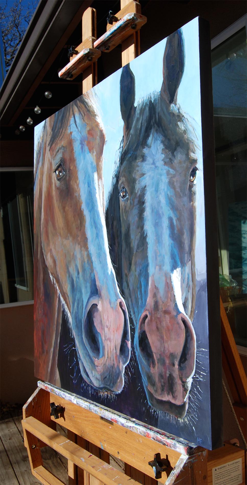 long face painting