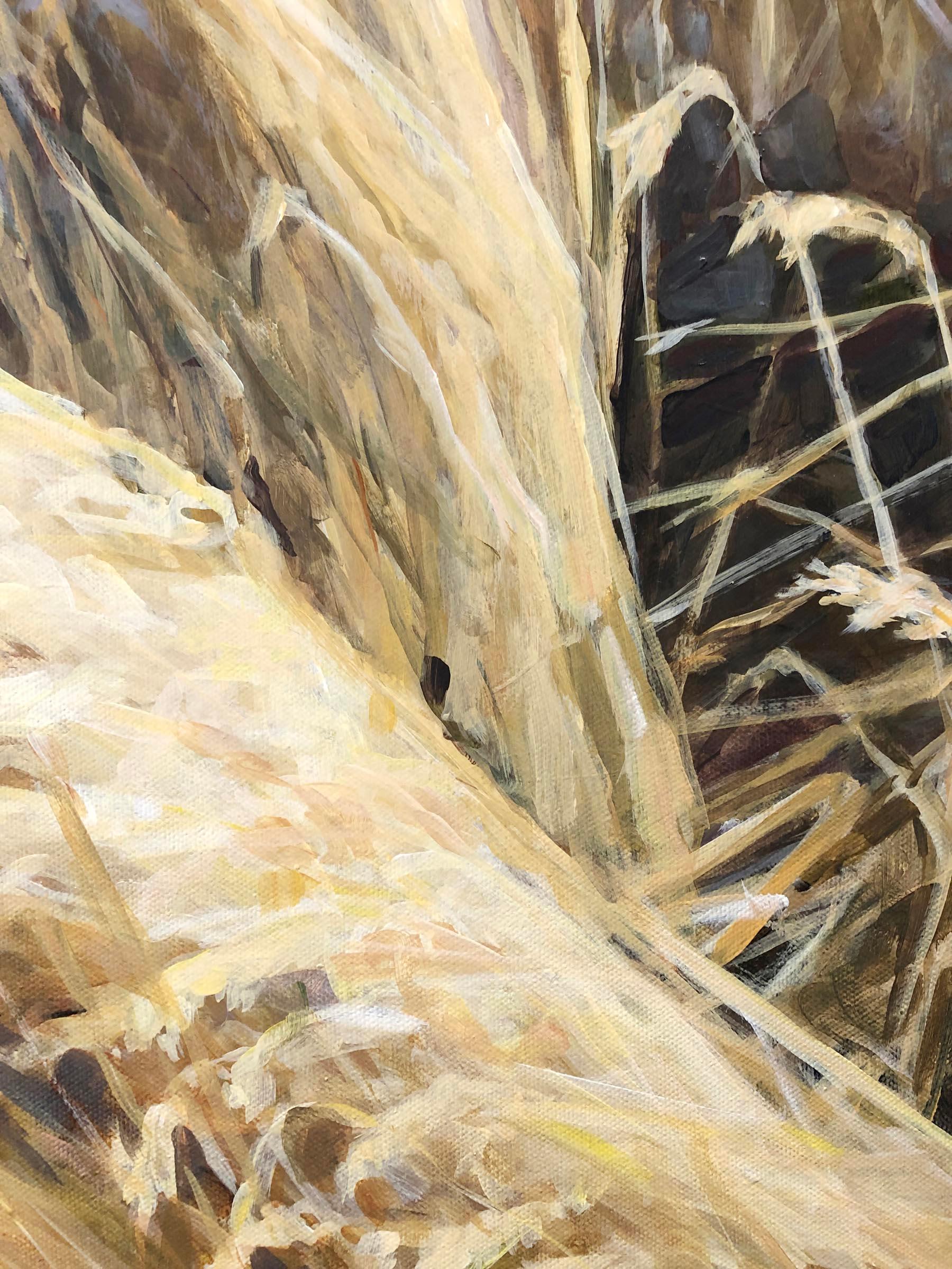 tall grass painting