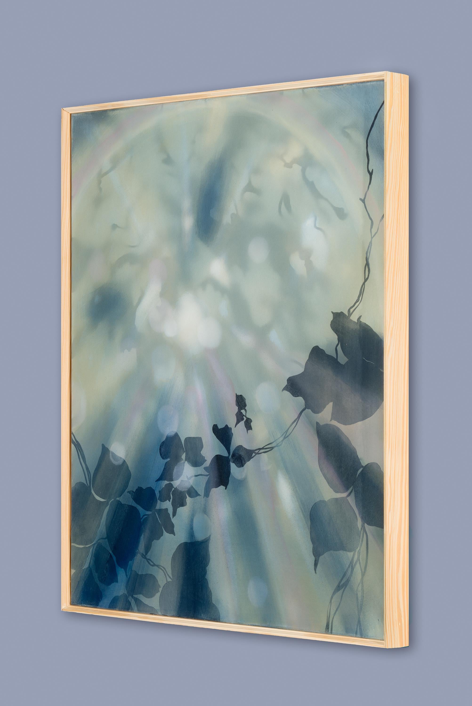CREEPING AND CLIMBING by Heather Hartman was created for her exhibit, 