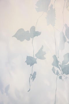 DAYBREAK (THE HEALER) - Lavender Nature Painting, Atmospheric, Kudzu, Purple