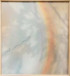 AGUA Y LUZ (EL LADRÓN) - Arco Iris, Pintura de Naturaleza Primaveral de Vid de Kudzu