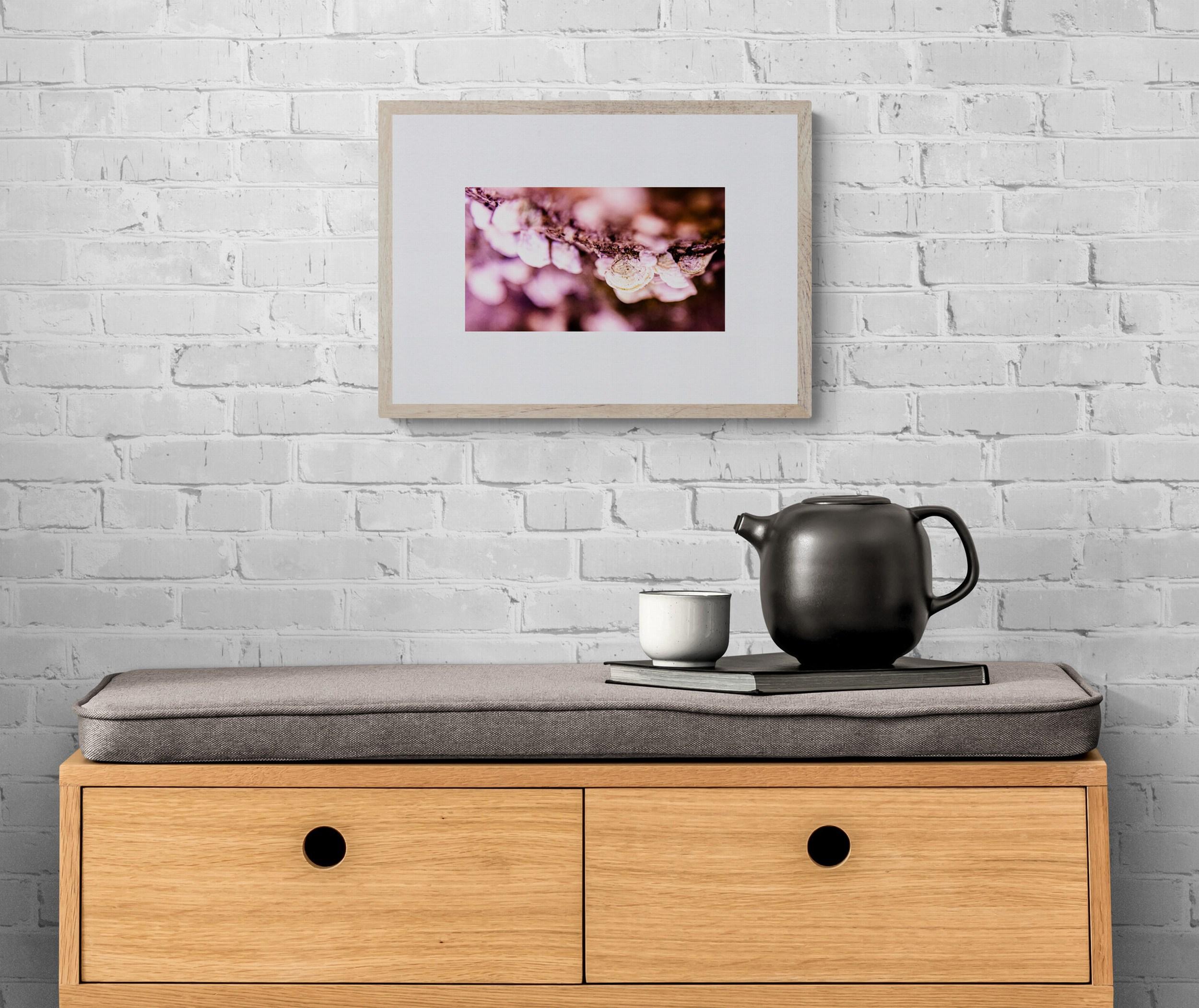 Pink Perception (Blumig, Rosa, Weich, Warm, Frühling, Sommer) (Moderne), Photograph, von Heather Hollis