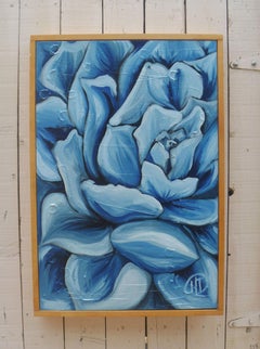 Continuation of the Blues, Painting, Oil on Canvas