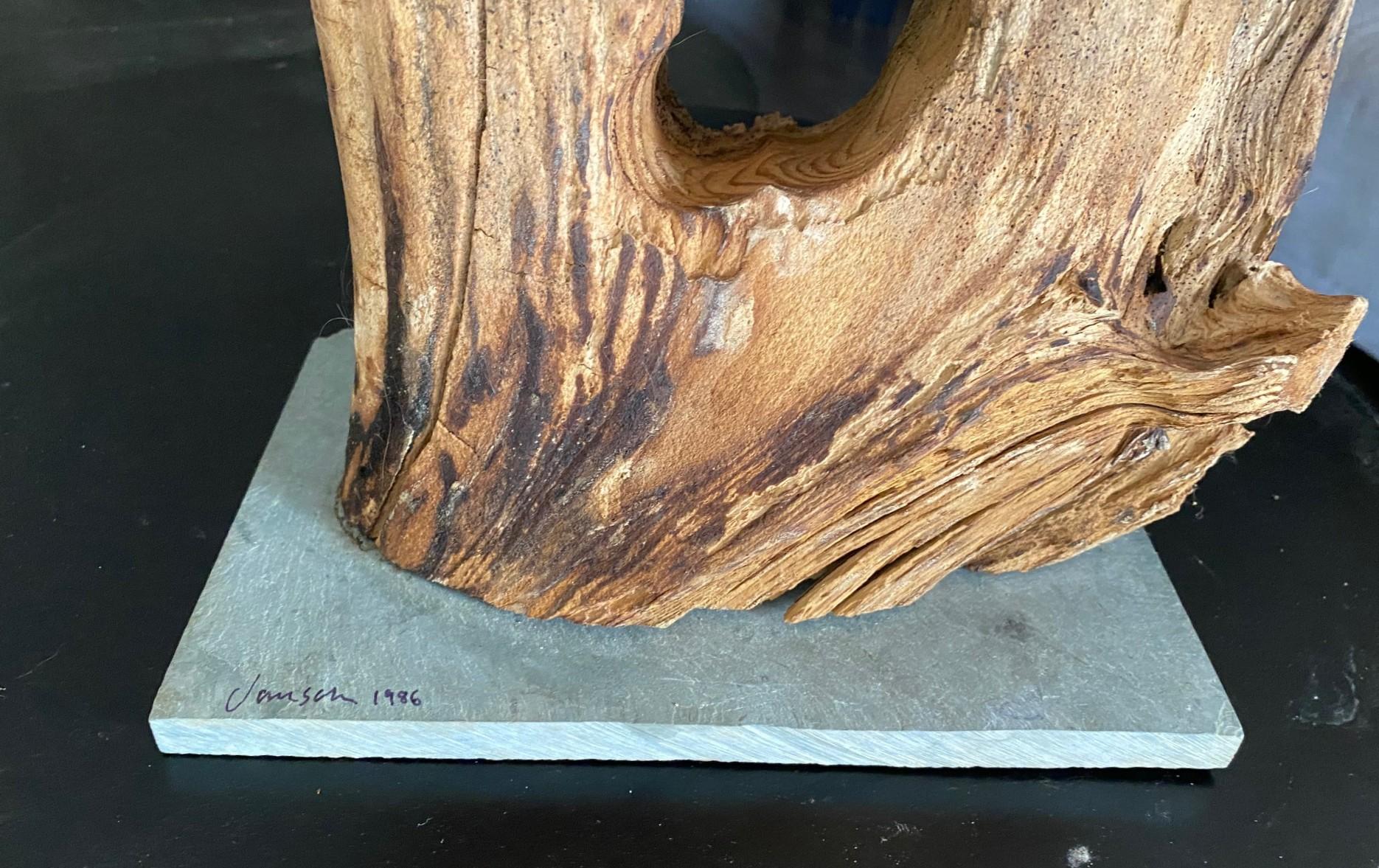 Heather Jansch Firmado Reino Unido Escultura británica Escultura abstracta de madera en venta 6