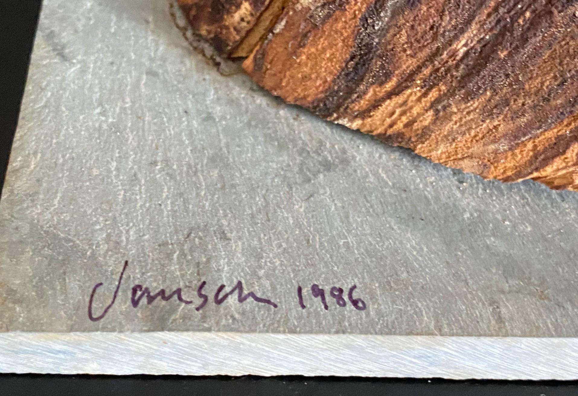 Heather Jansch Firmado Reino Unido Escultura británica Escultura abstracta de madera en venta 9