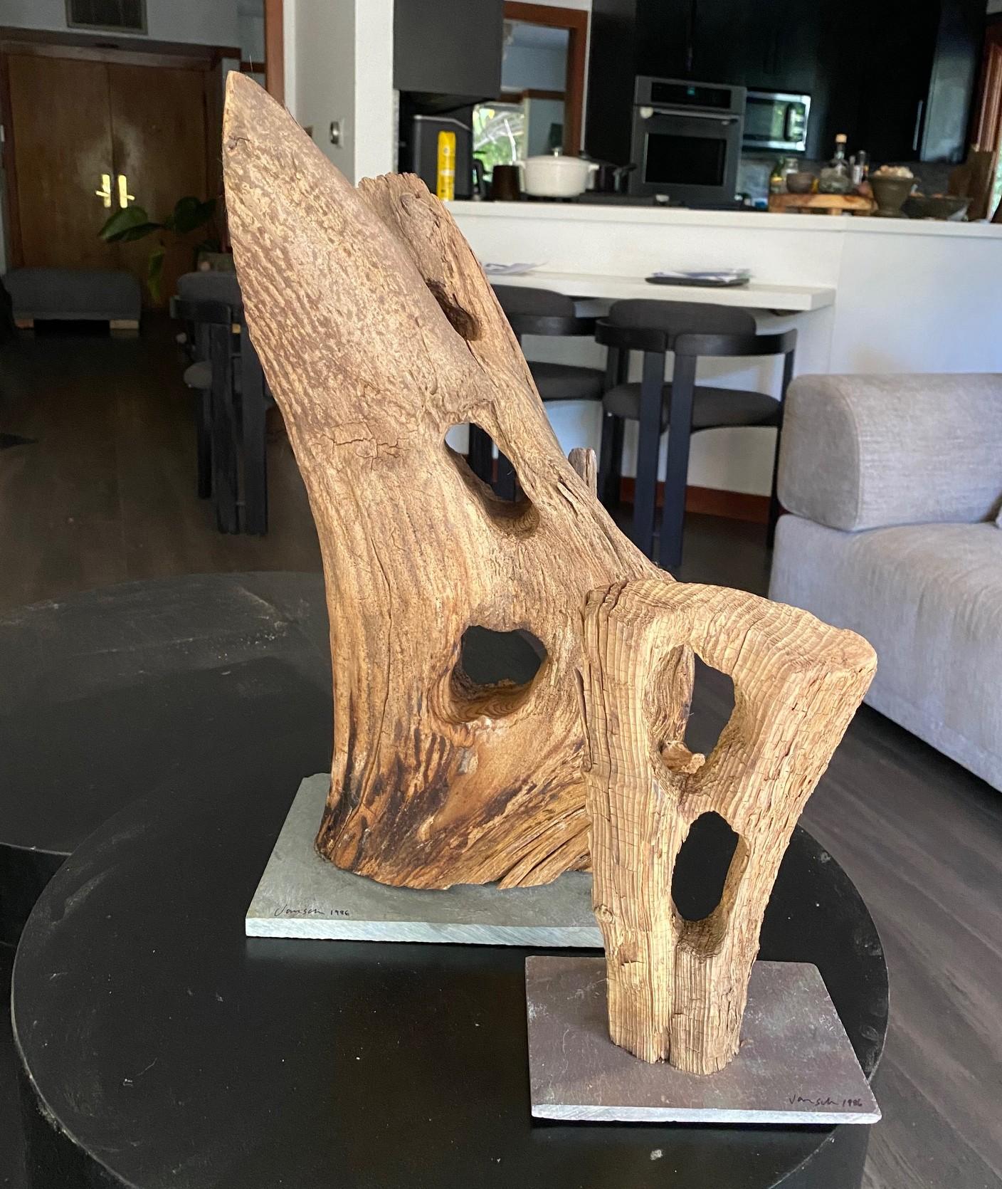 Heather Jansch Firmado Reino Unido Escultura británica Escultura abstracta de madera en venta 11