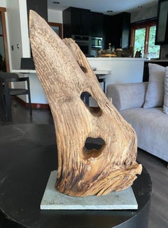 Heather Jansch Firmado Reino Unido Escultura británica Escultura abstracta de madera