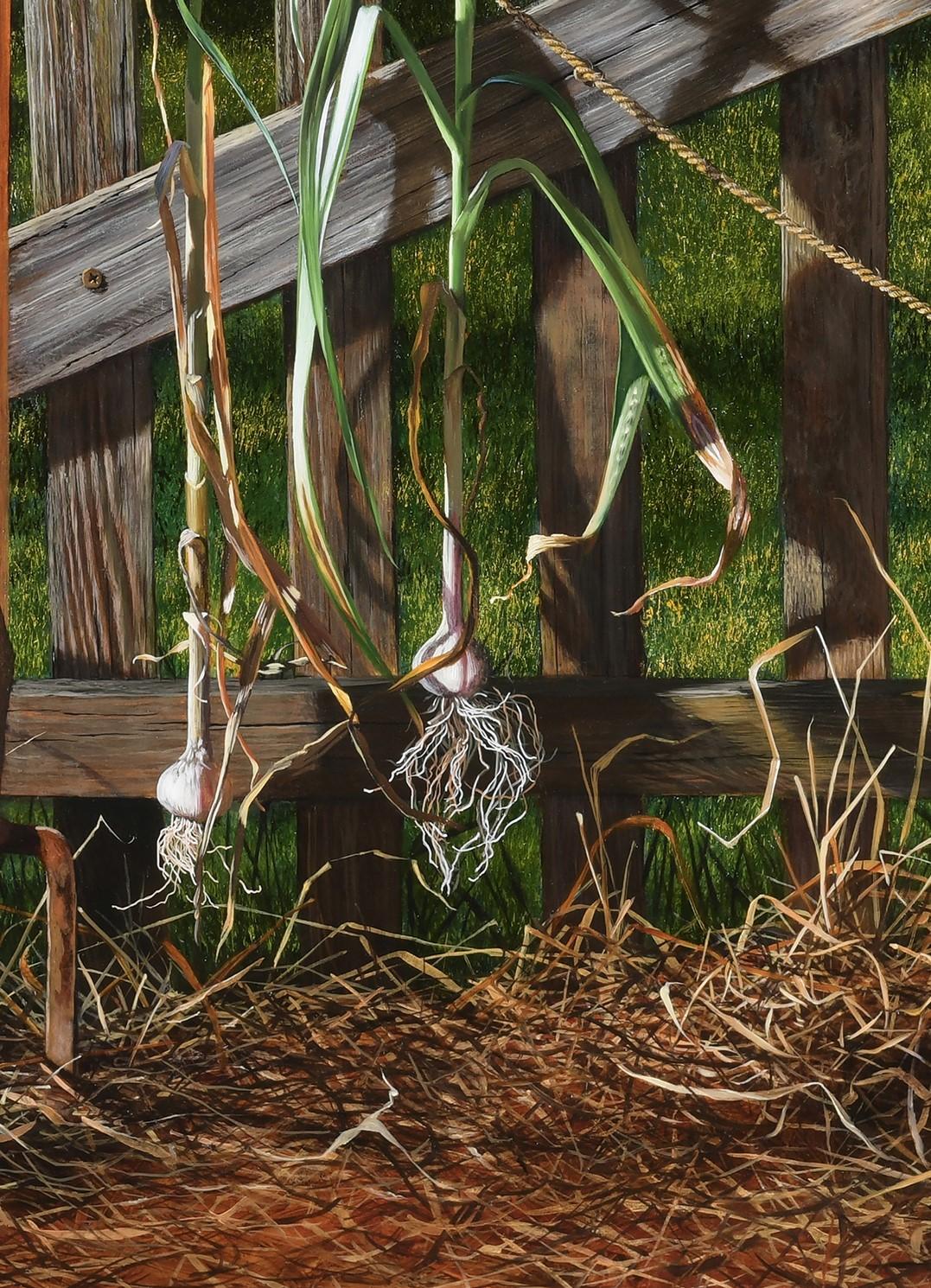 „Entwined“ (2022), Originales surrealistisches Ölgemälde von Heather Neill im Angebot 2