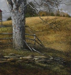 "New Easel View" (2023), Original Landscape Oil Painting by Heather Neill