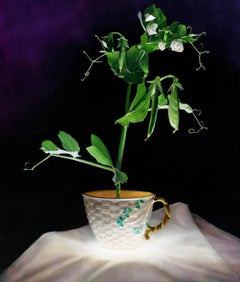 Used "The First Pea Never Makes it Out of the Garden", Oil Painting