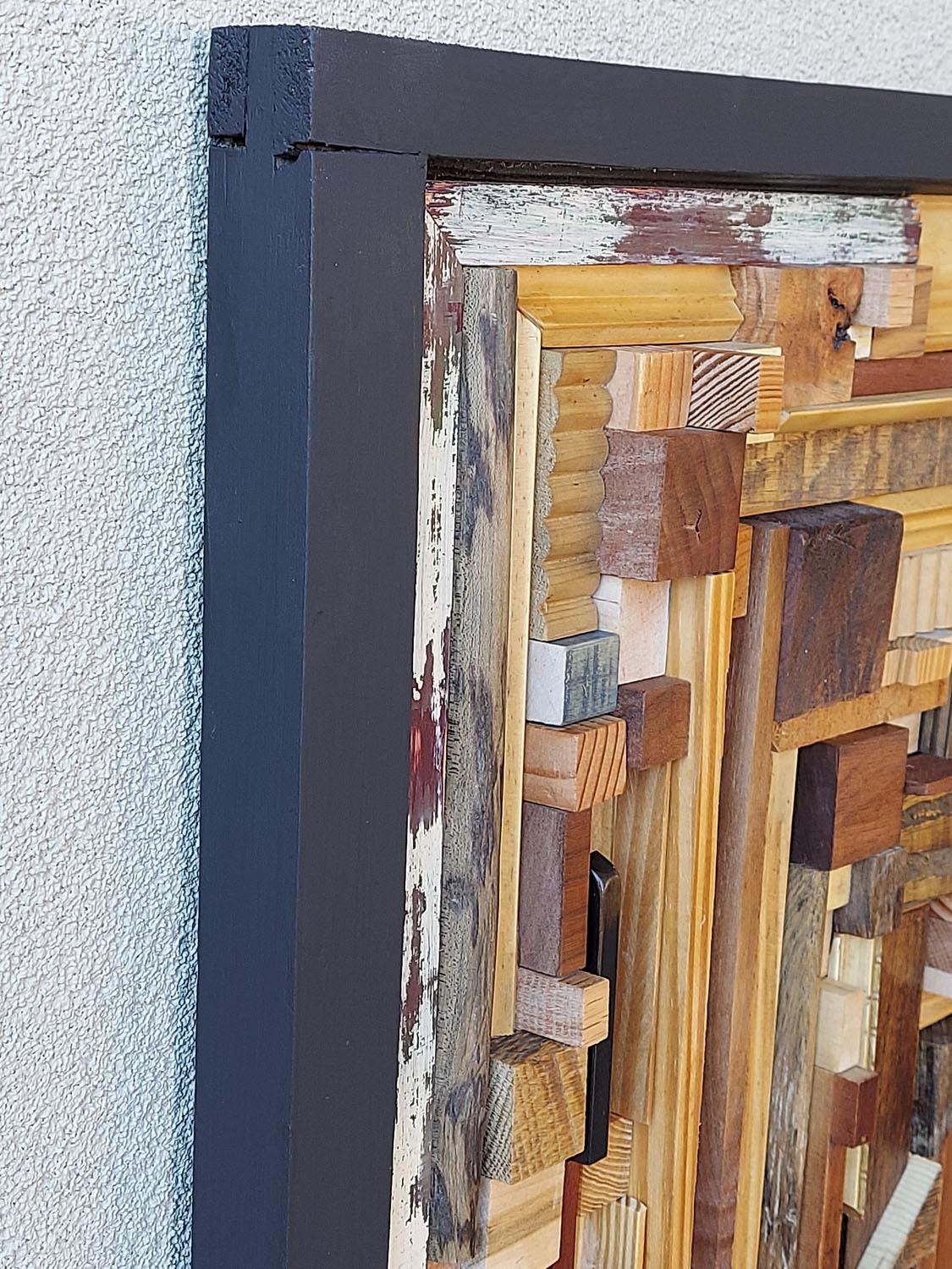 Lati opposti, Pittura astratta - Mixed Media Art Astratto di Heather Patterson