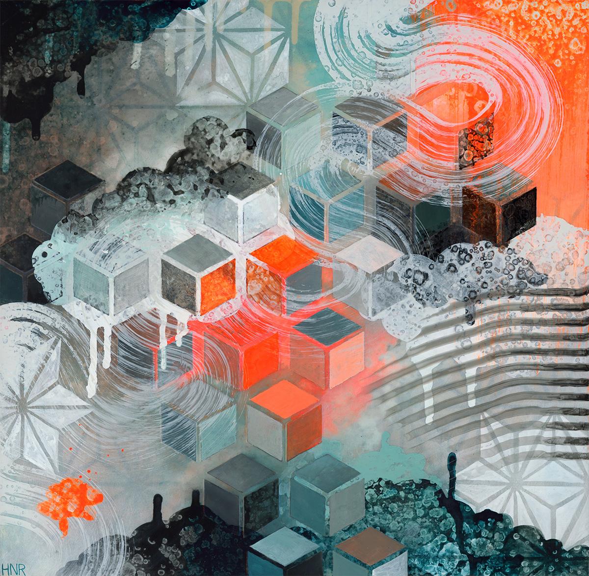 Desconcertado - Painting de Heather Robinson