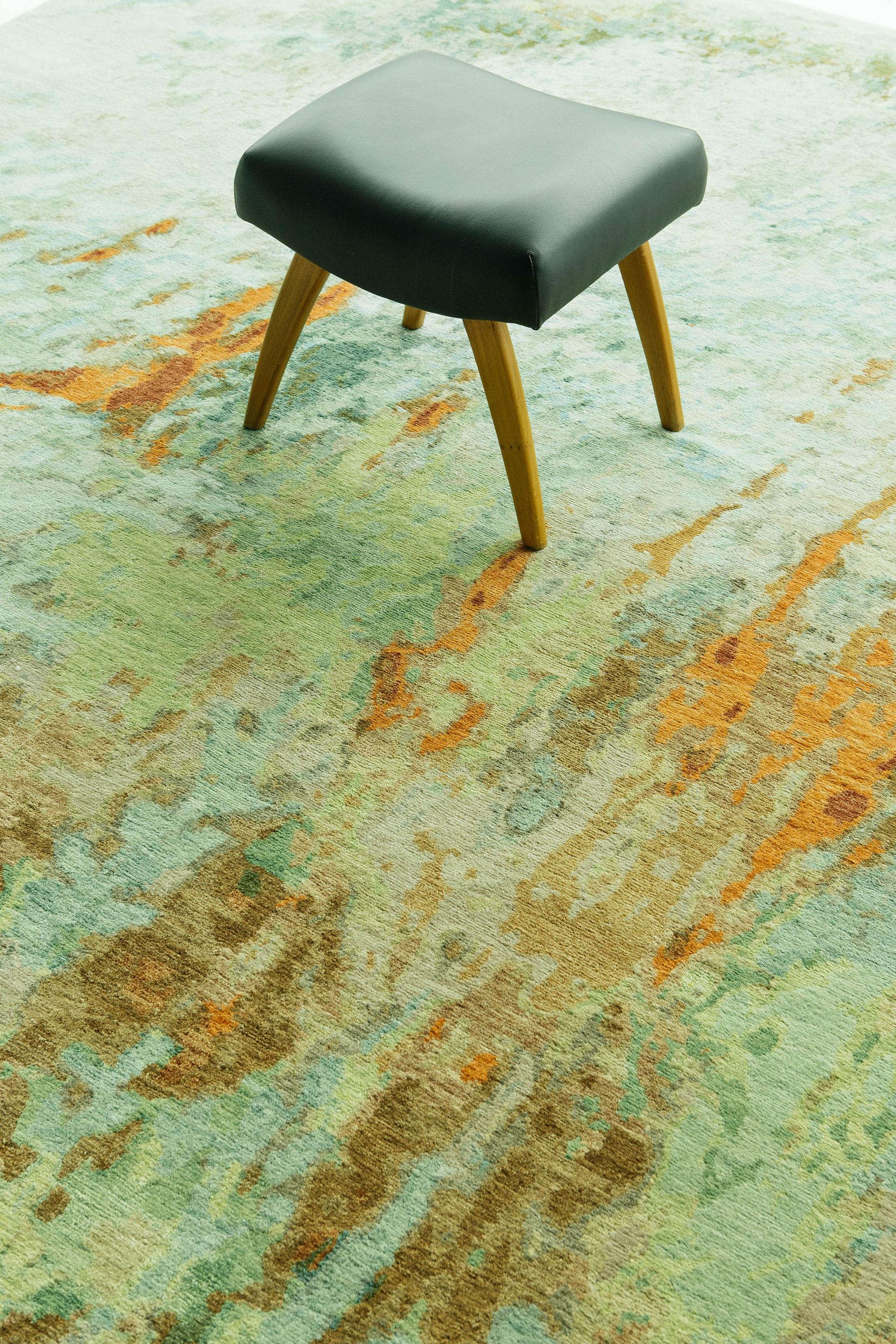 Hand-Knotted Heather Song, Espiritu Collection by Mehraban Rugs For Sale