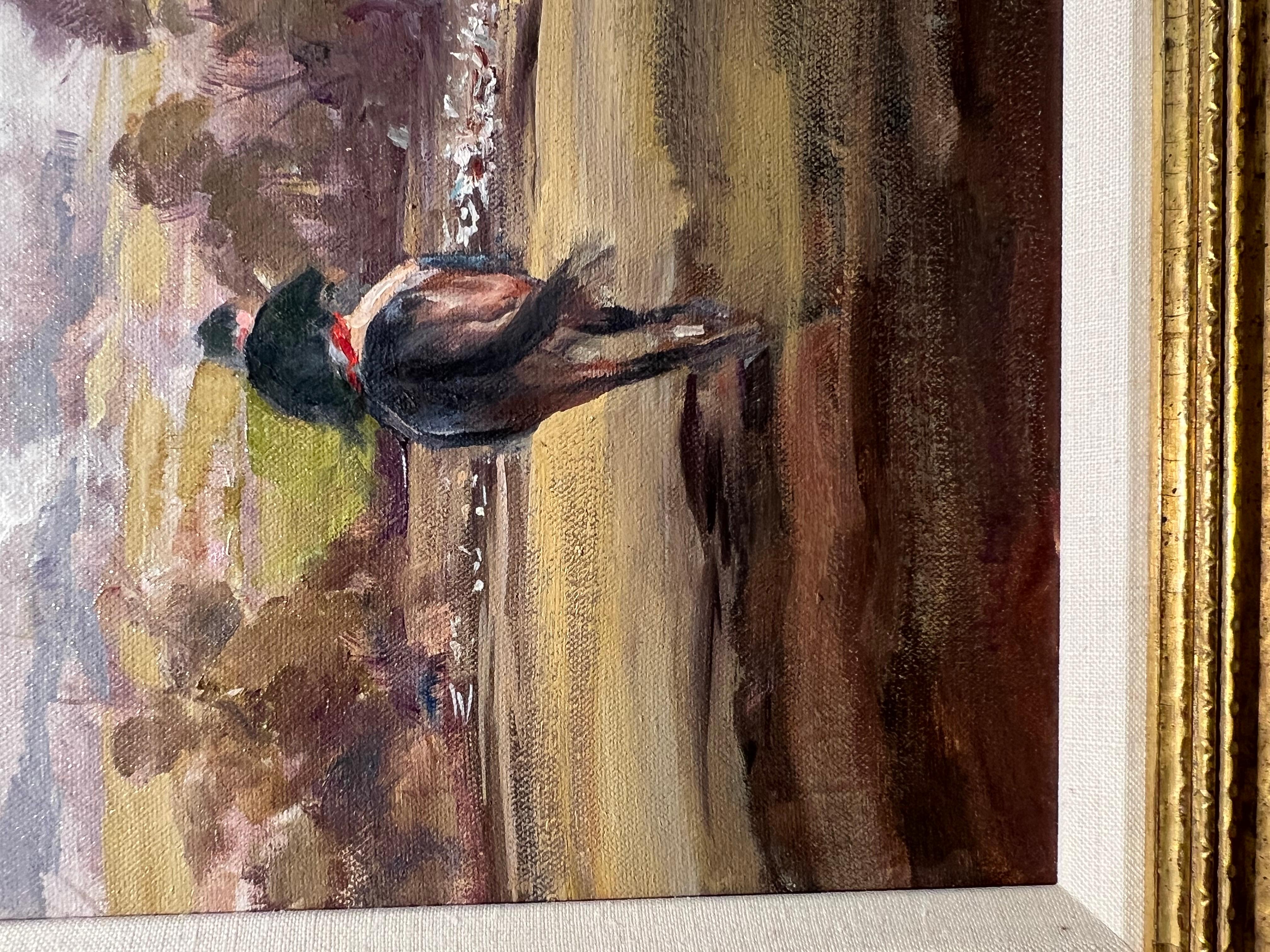 Voller Aufschrei – Painting von Heather St. Clair Davis