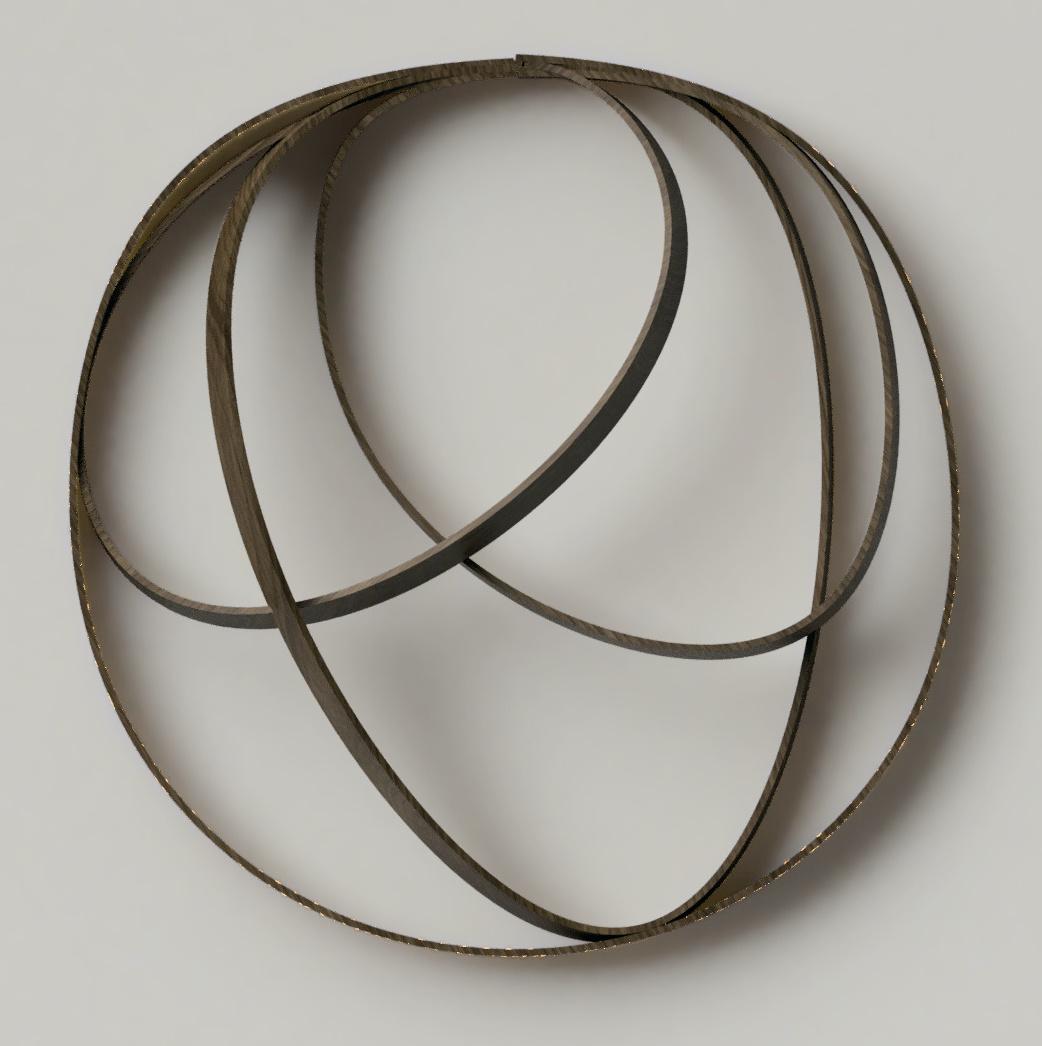 Heather Zusman Abstract Sculpture - Interconnected