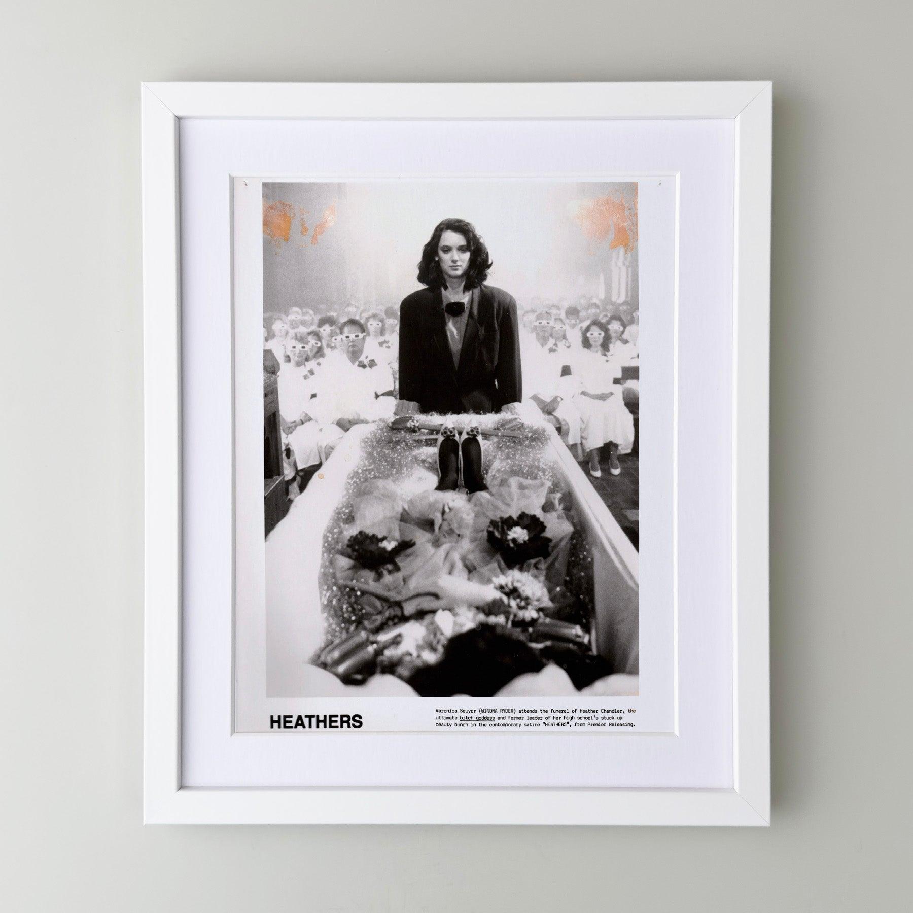 Américain Heathers 1989 Publicity Film Movie Press Still Framed en vente