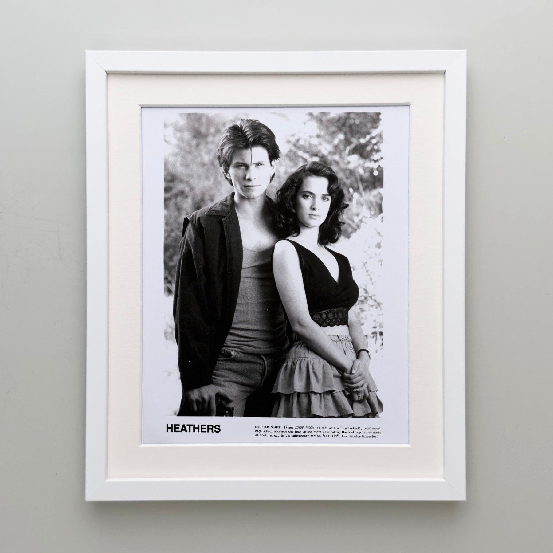 Heathers 1989 Publicity Film Movie Press Still Framed Excellent état - En vente à Bath, Somerset