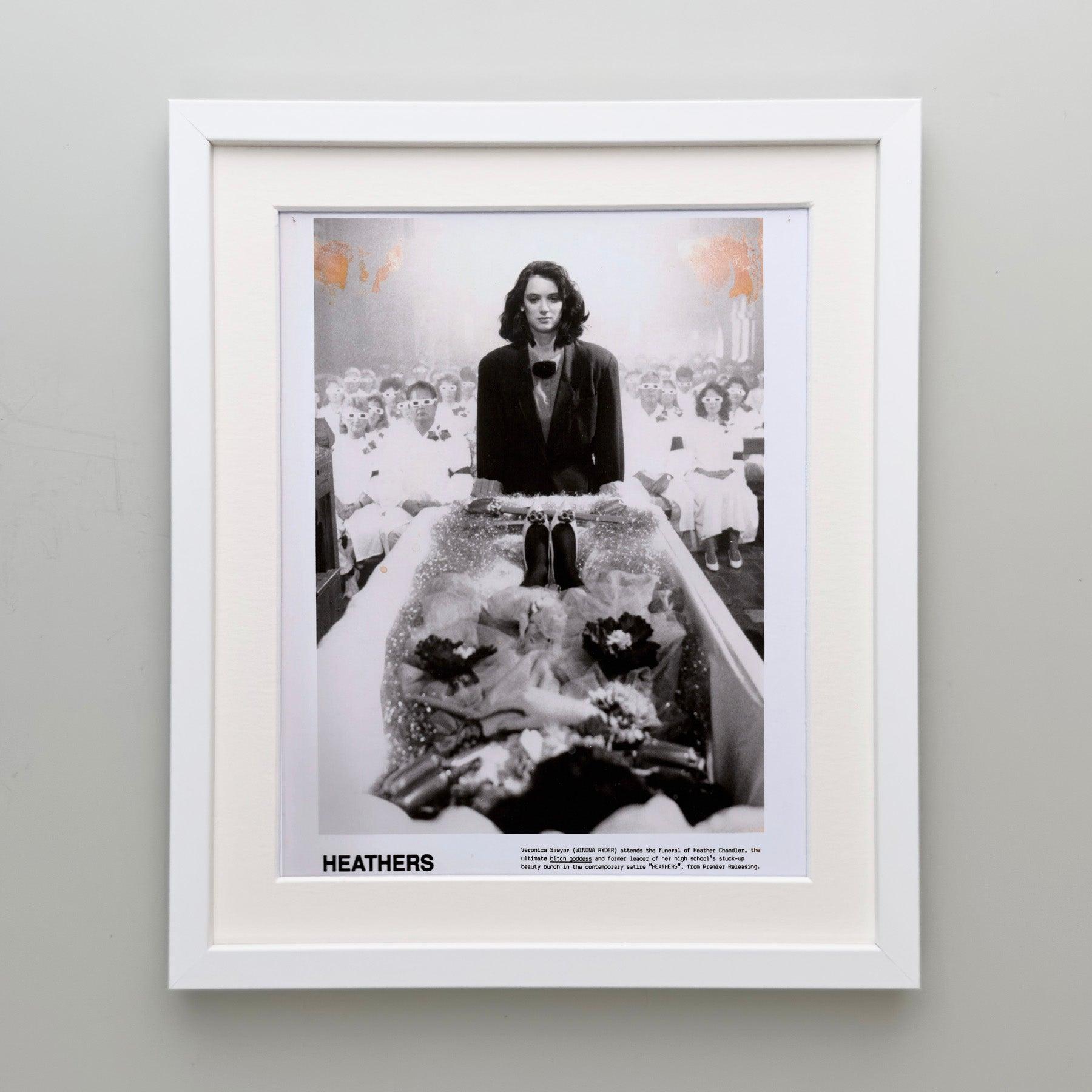 Heathers 1989 Publicity Film Movie Press Still Framed Excellent état - En vente à Bath, Somerset