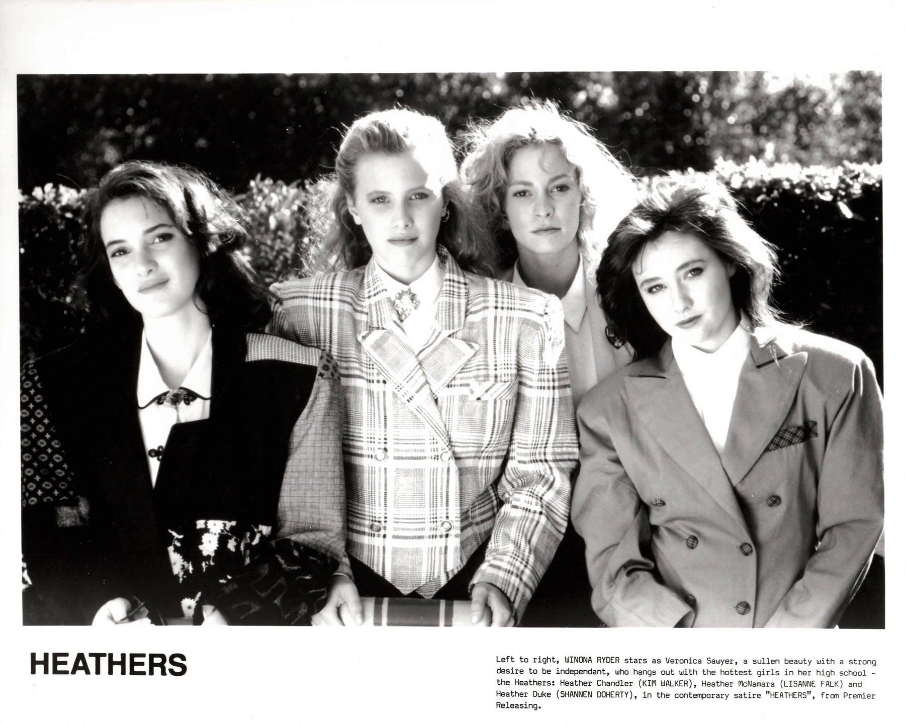 Heathers 1989 Publicidad Película Película Prensa Todavía Enmarcado Papel en venta
