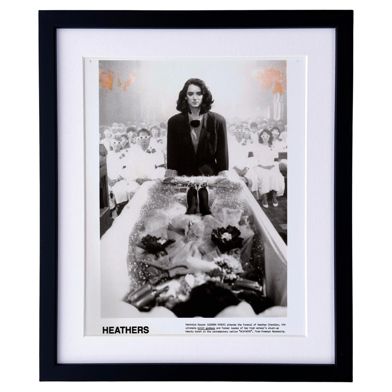 Heathers 1989 Publicity Film Movie Press Still Framed en vente