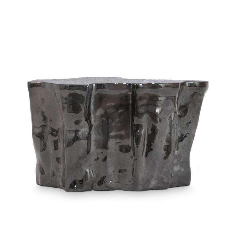 Heaven Black Ceramic Side Table For Sale at 1stDibs ceramic end table