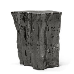 Heaven Black Low Ceramic Side Table