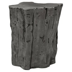 Heaven Black Low Ceramic Side Table