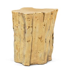 Heaven Gold Low Ceramic Side Table