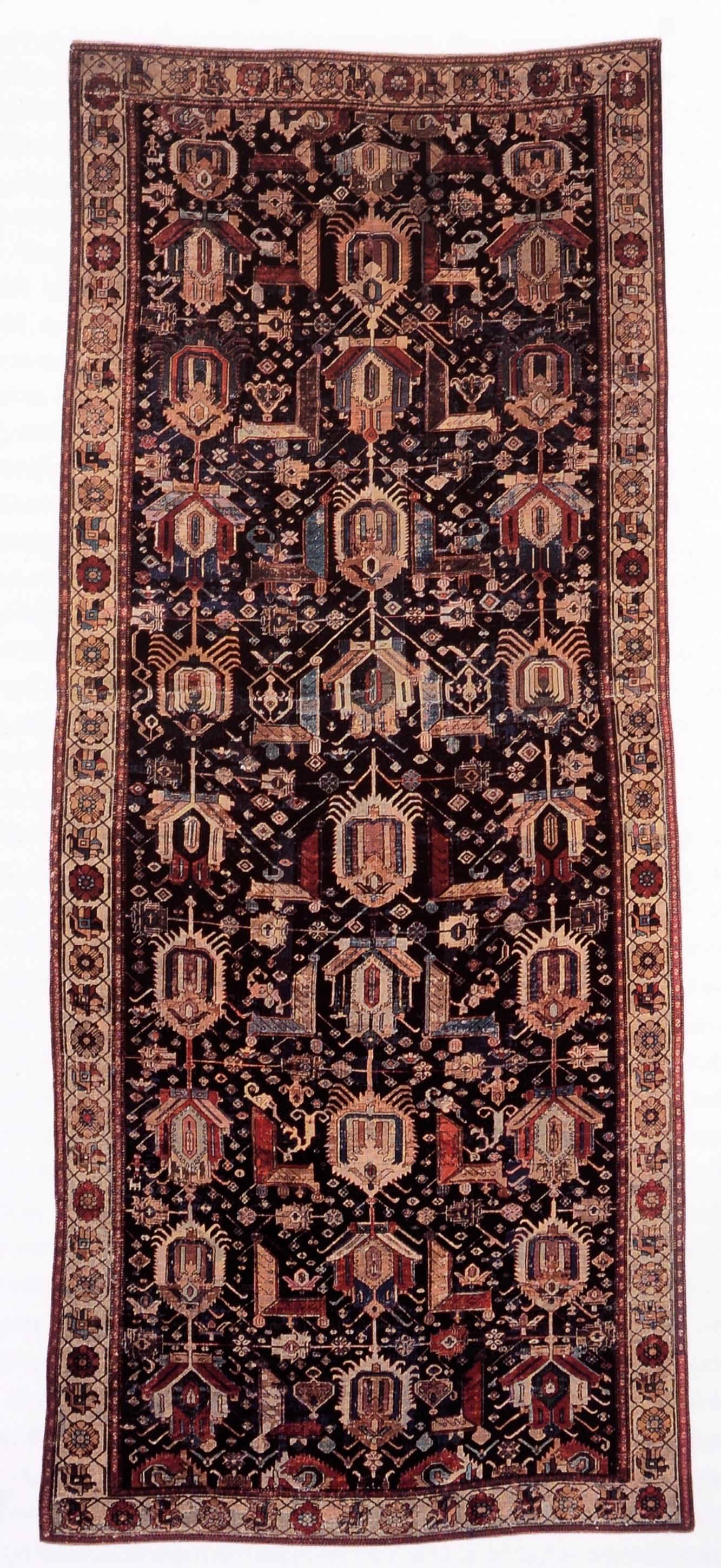 Heaven in a Carpet. Snoeck-Ducaji & Zoon, 2004. Exhibition catalogue of classic rugs: 15th-19th centuries, from a variety of museums and private collections. Exhibited at the Institut du Monde Arabe, Paris, 12/07-3/27, 2005. Calouste Gulbenkian