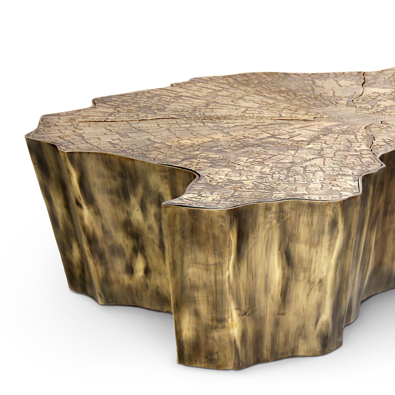Portuguese Heaven Patinated Coffee Table For Sale