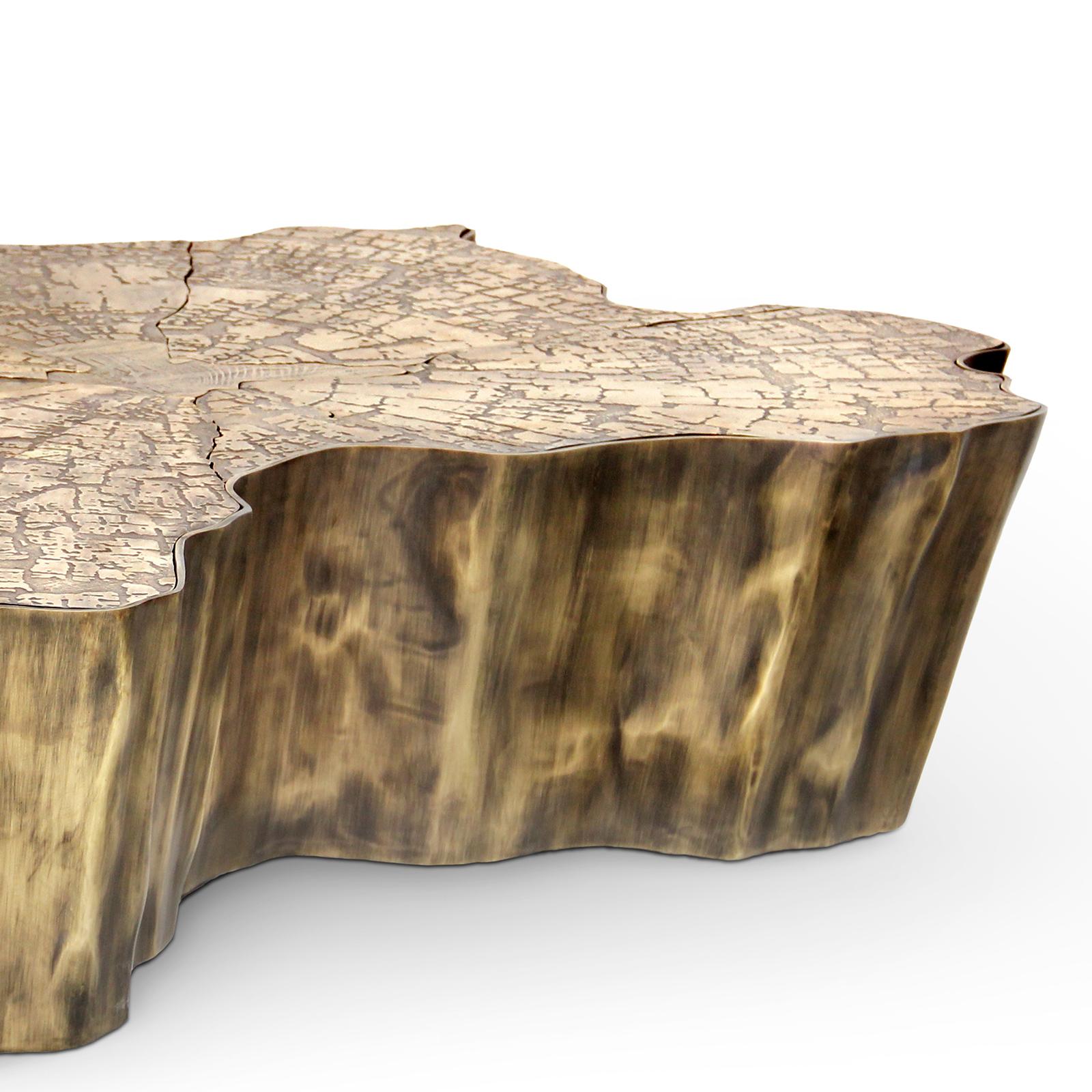Heaven Patinated Coffee Table In New Condition For Sale In Paris, FR